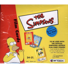 The Simpsons Film Cards (Artbox) 10 Box Lot